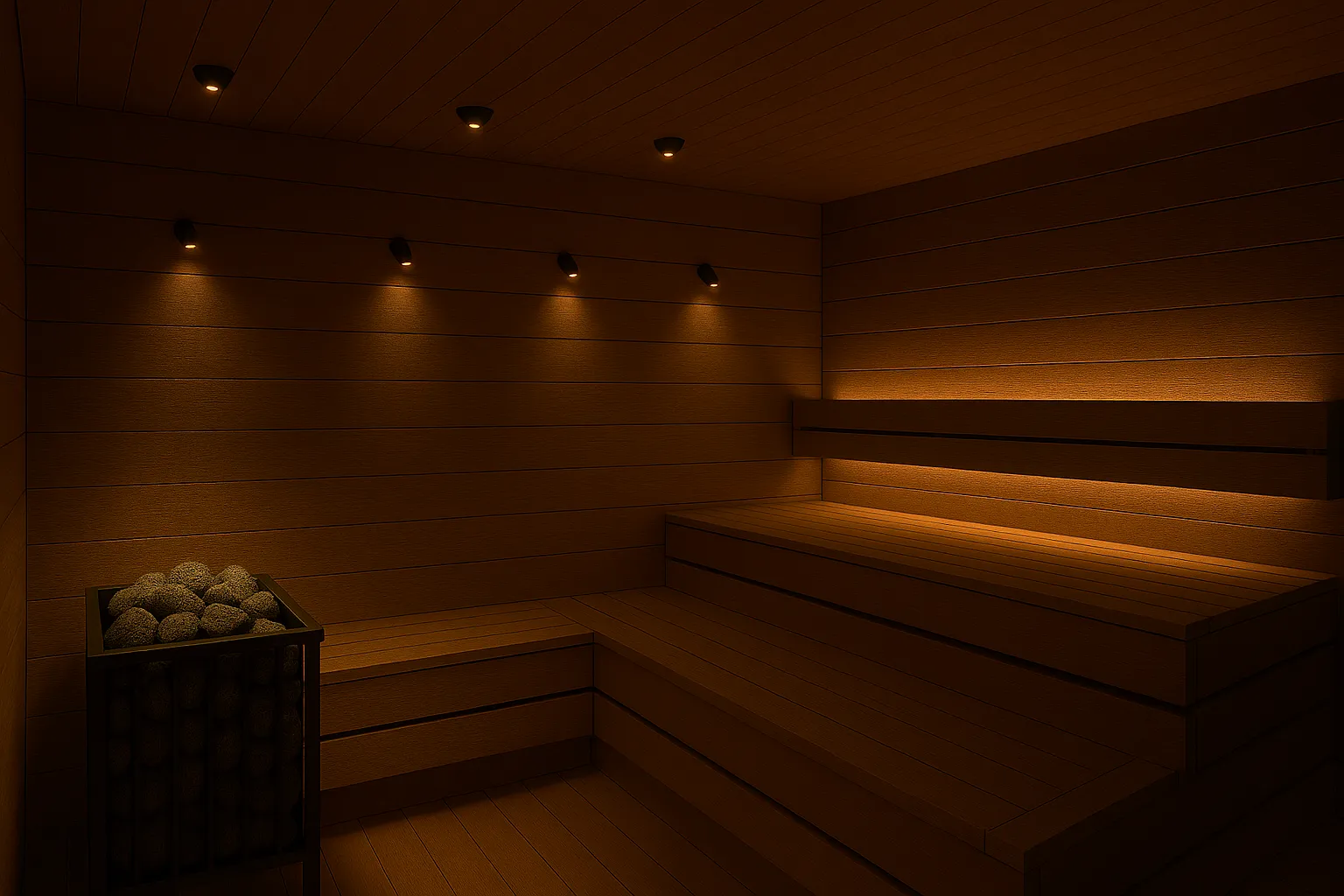 サウナ用スポットライト