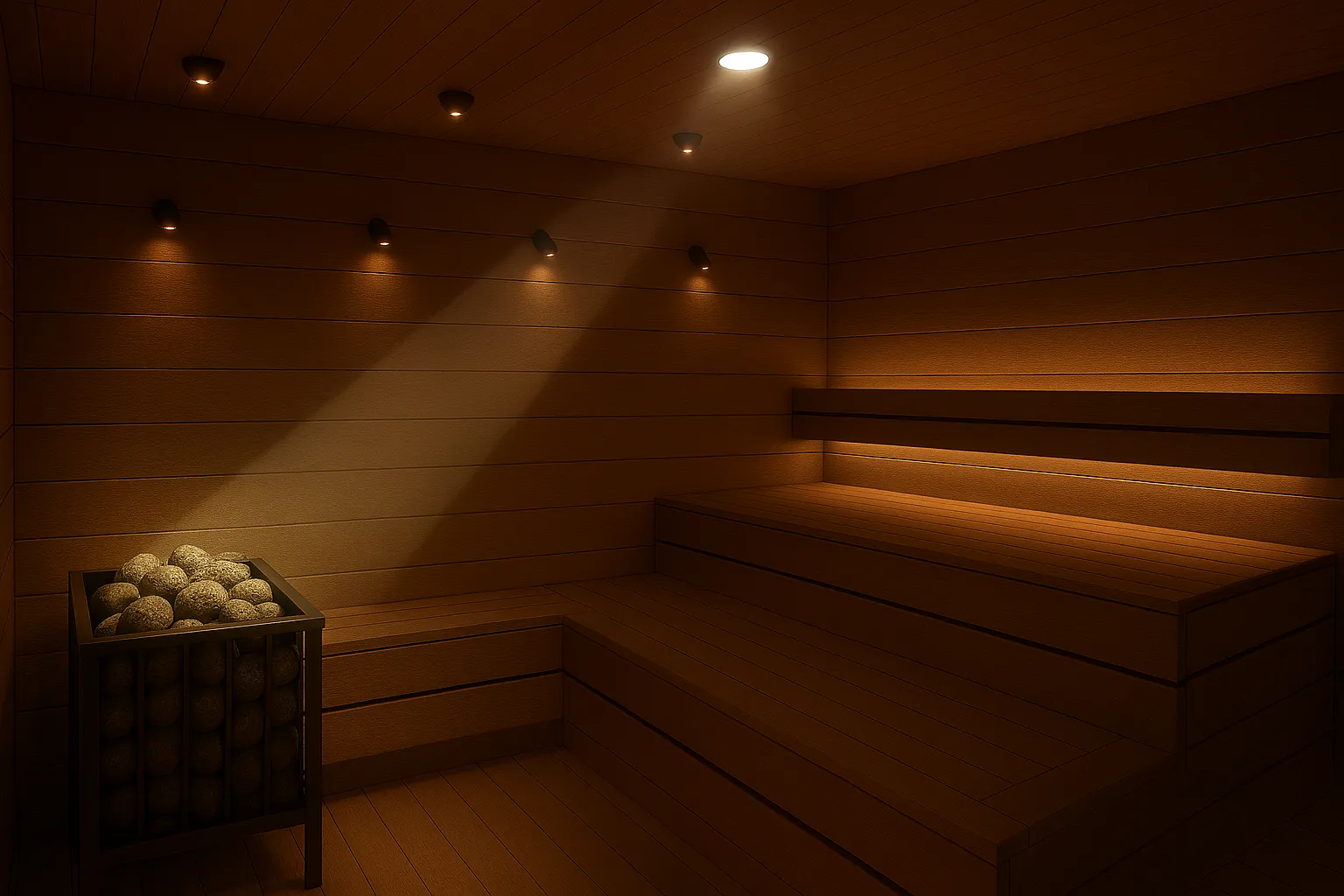 サウナ用スポットライト