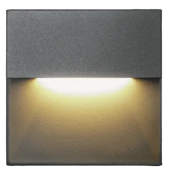 サウナ用 2Wスクエア型 埋込型ブラケットライト