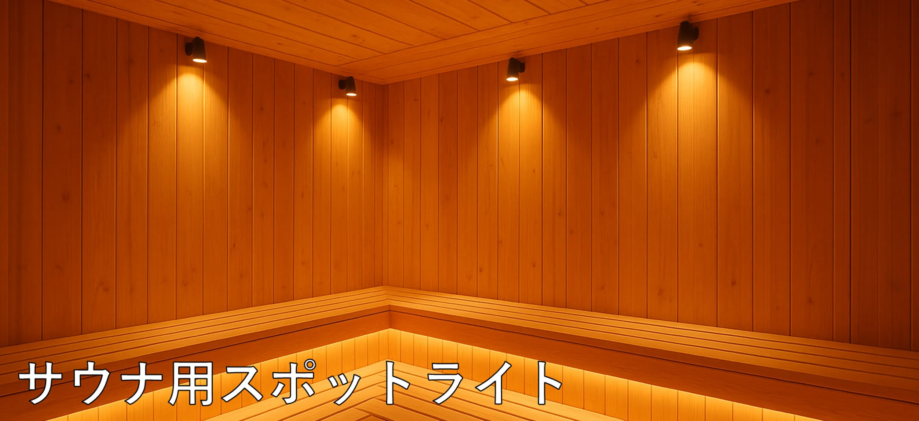 サウナ用スポットライト