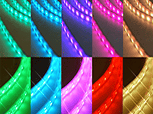 LED水中RGBカラー PUテープライト（高温用）