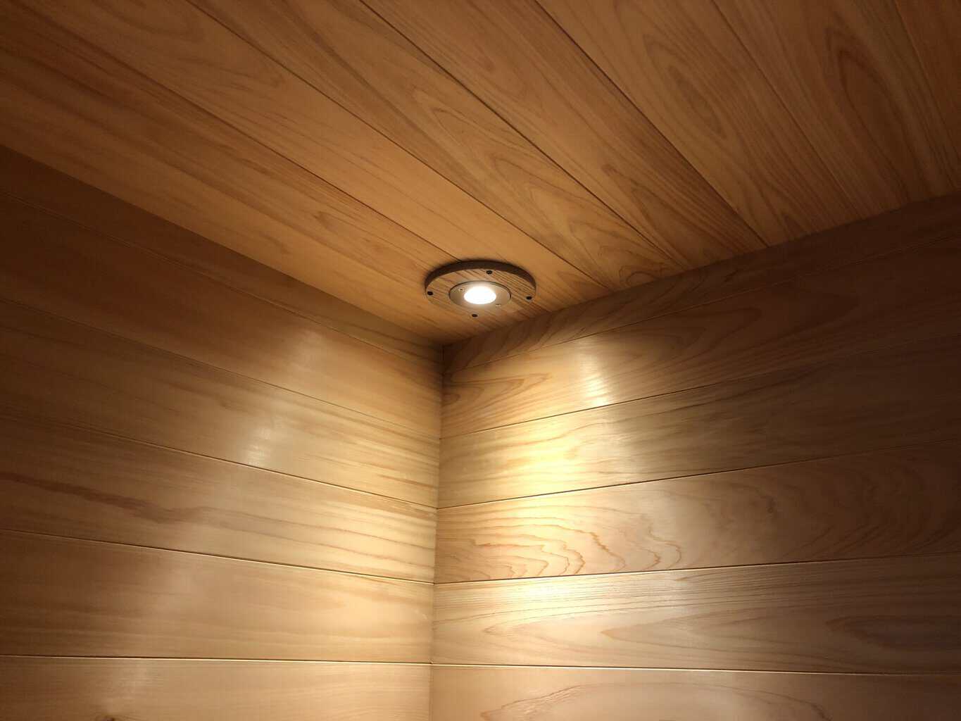 小田原の家/サウナ室内