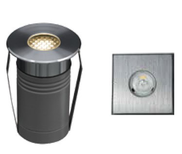 店舗前通路照明