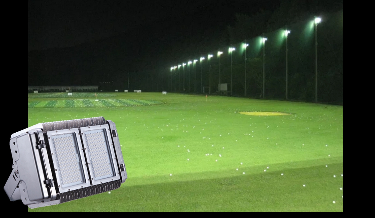 ゴルフ練習場照明もLED化しよう！