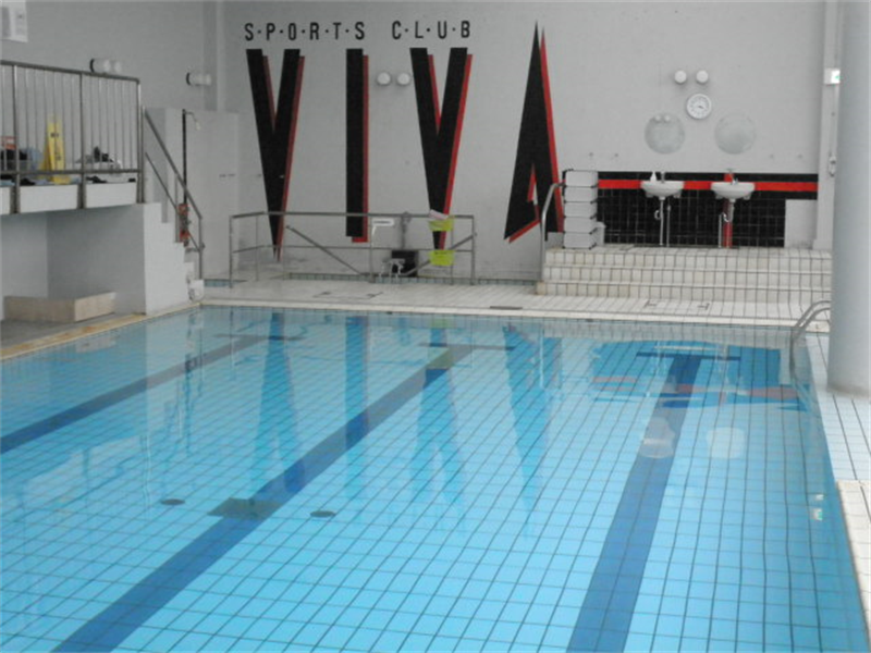 【水中照明】株式会社ビバスポーツ様　スポーツクラブ施設プールへの導入事例