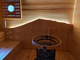 岩手県温浴施設 サウナ用テープライト(2700K)